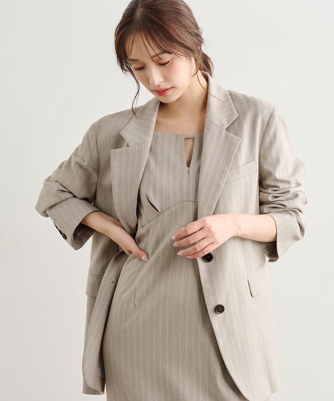 COCO DEAL「オーバーサイズジャケット」|テーラードジャケット|