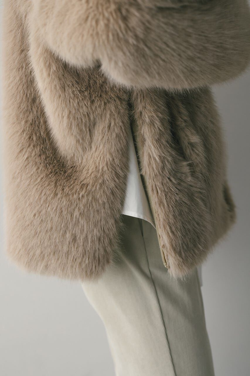 STYLEMIXER「ノーカラーファージャケット」|その他|