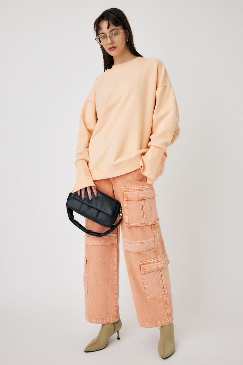 MOUSSY「LOWRISE CARGO STRAIGHT」|デニム|L/ORG1