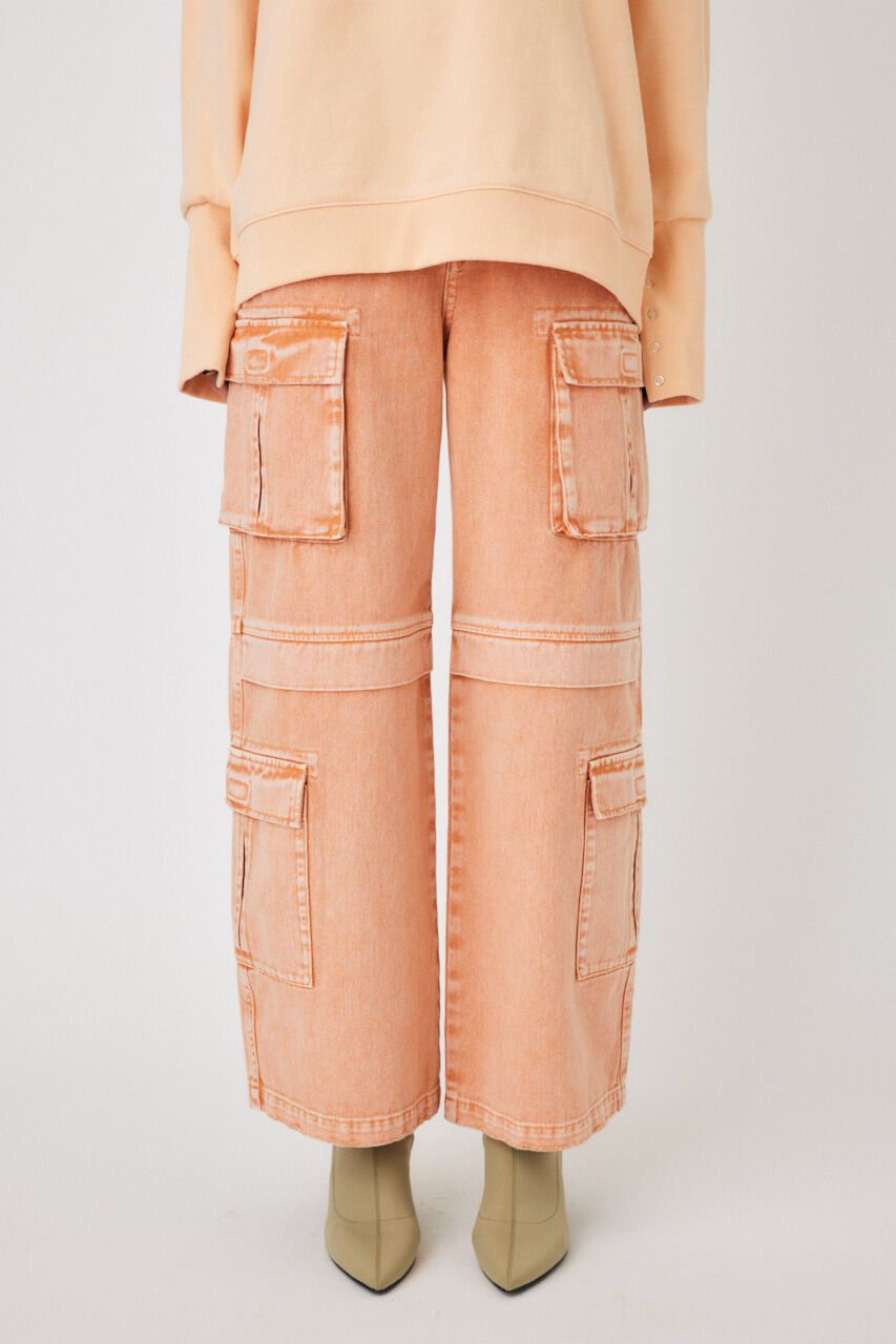 MOUSSY「LOWRISE CARGO STRAIGHT」|デニム|
