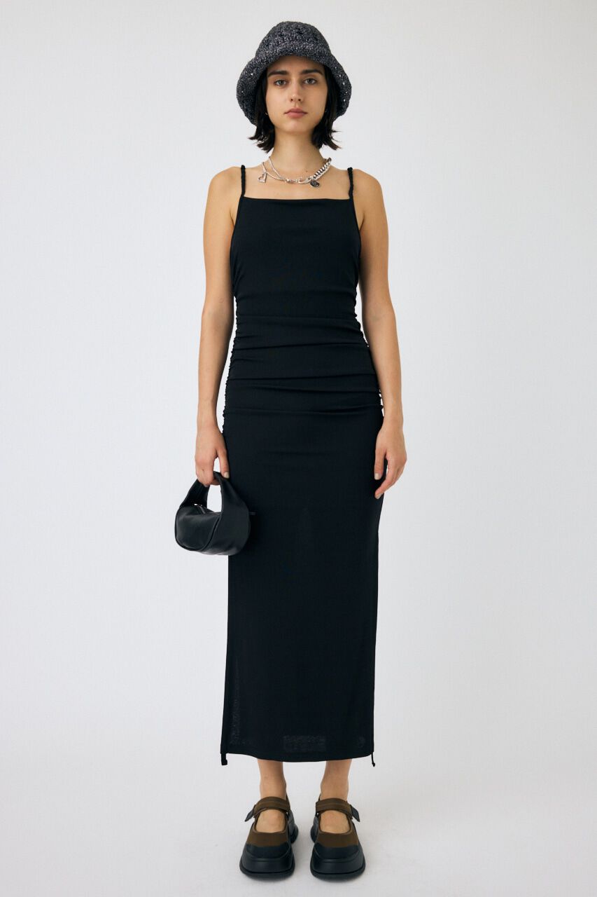 MOUSSY「DRAPE CAMI ドレス」|ワンピース|