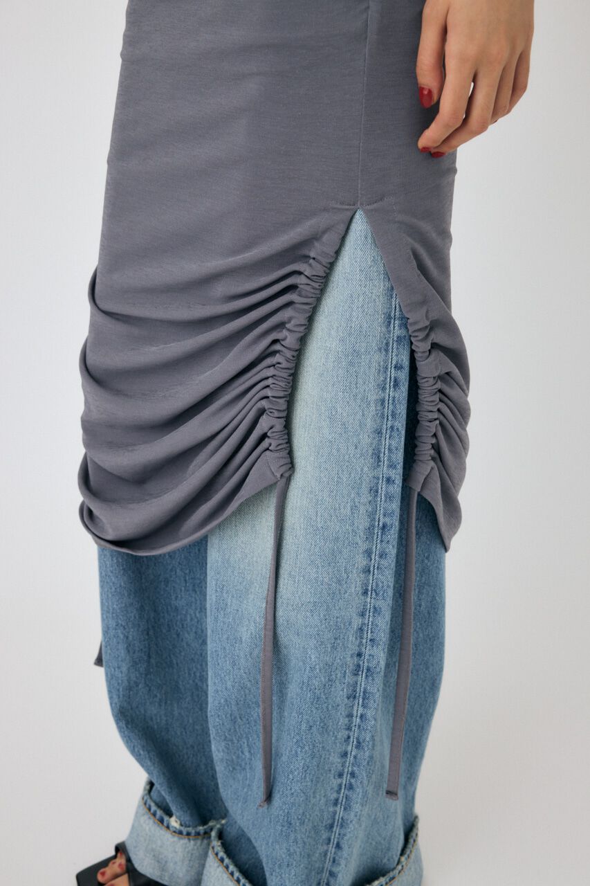 MOUSSY「DRAPE CAMI ドレス」|ワンピース|