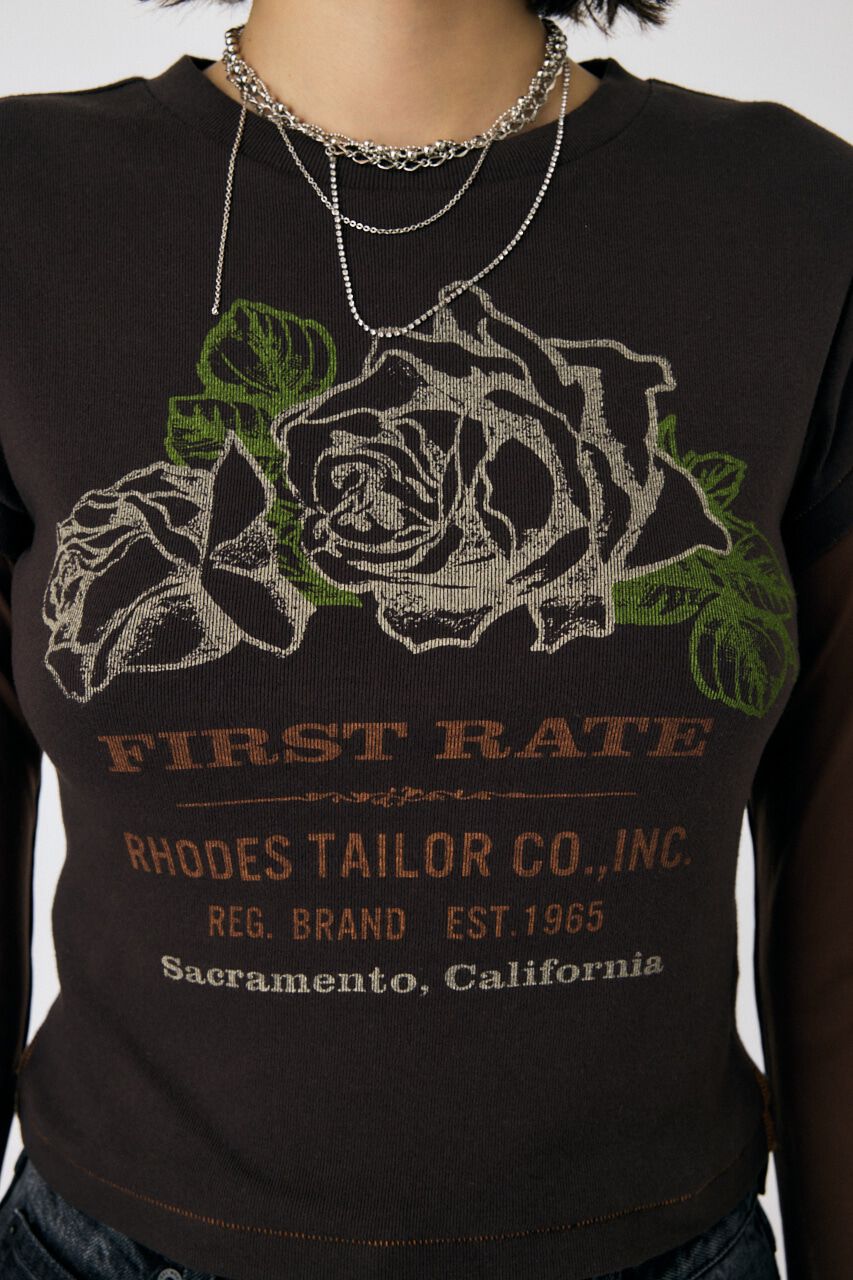 MOUSSY「VINTAGE LABEL Tシャツ」|Tシャツ・カットソー|