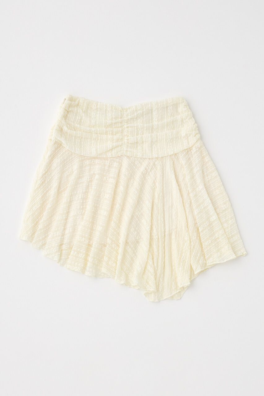 MOUSSY「ASYMMETRIC HEM LACY スカート」|スカート|