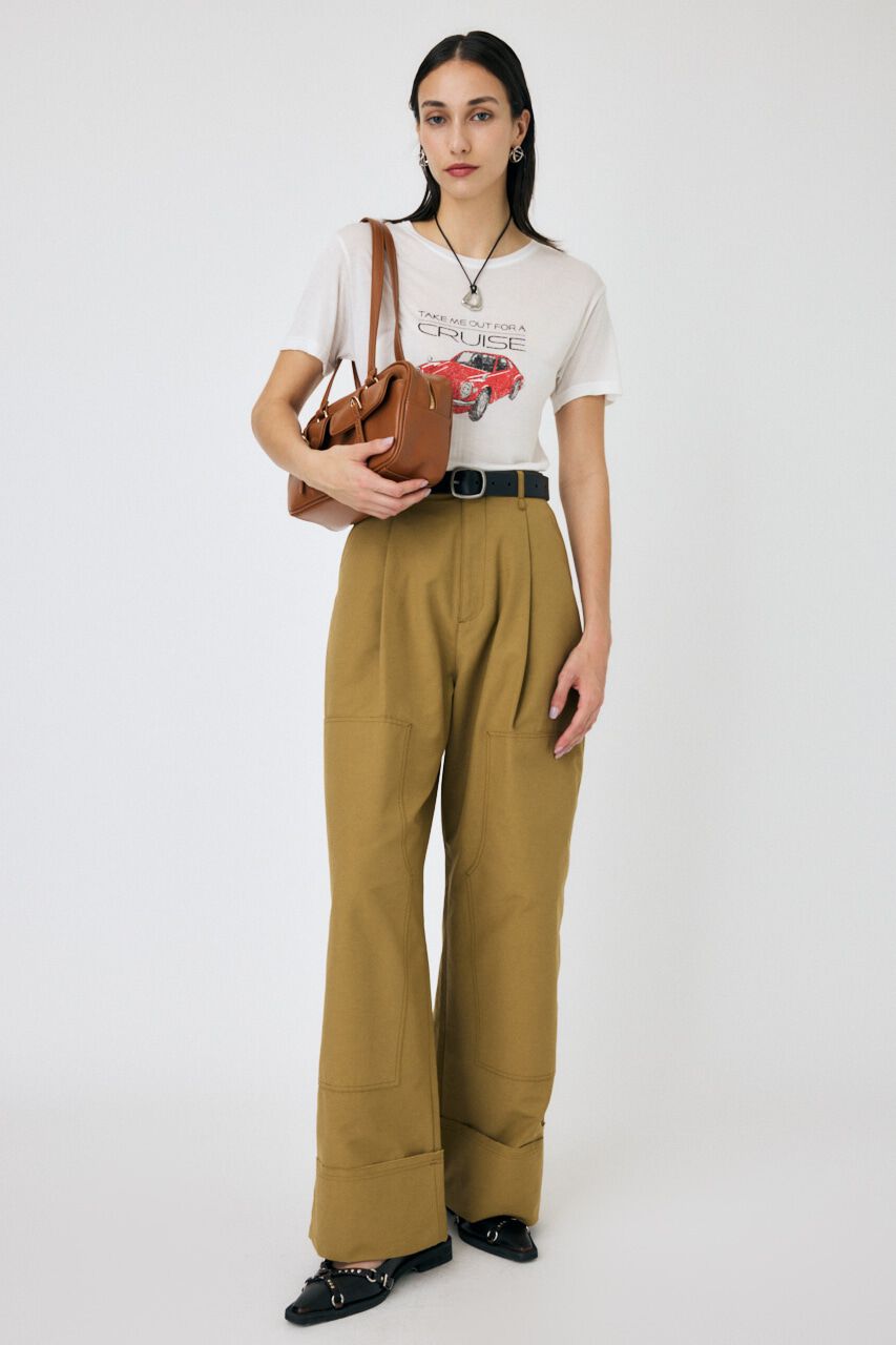 MOUSSY「DAD&rsquo;S CAR Tシャツ」|Tシャツ・カットソー|