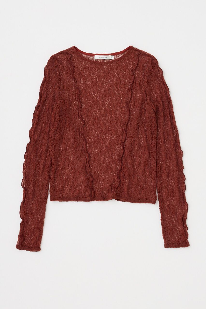 MOUSSY「PLUMPY レーストップス」|Tシャツ・カットソー|