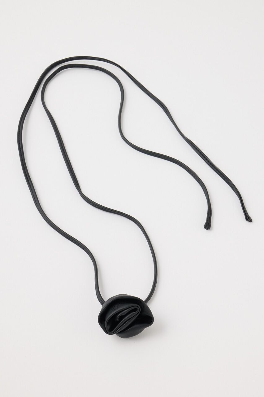 MOUSSY「ROSE CORSAGE リボン」|ネックレス|