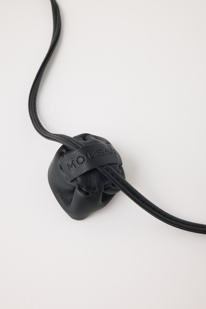 MOUSSY「ROSE CORSAGE リボン」|ネックレス|