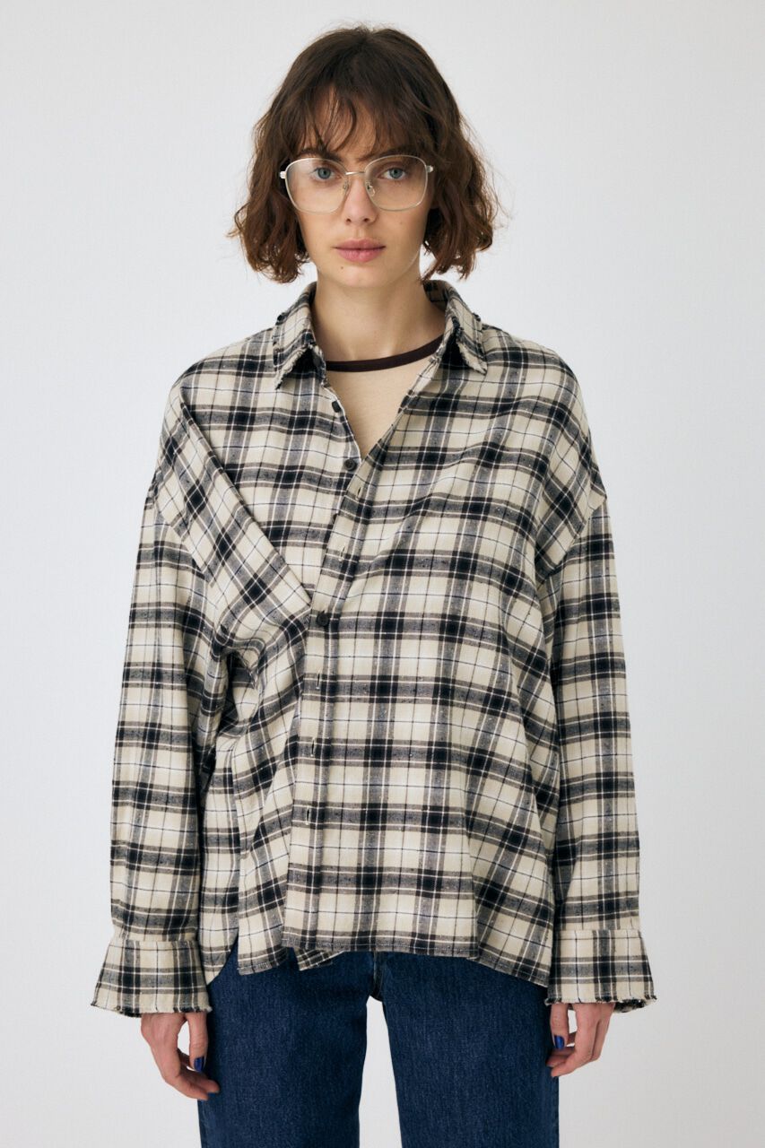 MOUSSY「BORROWED PLAID シャツ」|シャツ・ブラウス|
