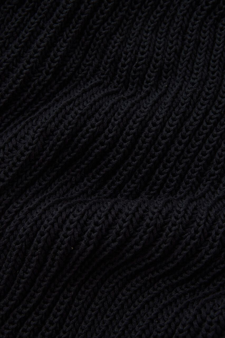 MOUSSY「メランジニットカーディガン　コットン&times;リサイクルポリエステル混」|カーディガン|