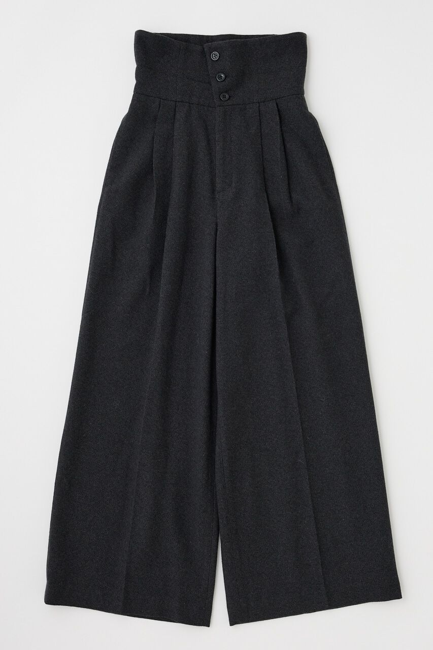 MOUSSY「FOLD WAIST ワイドスラックス」|その他|