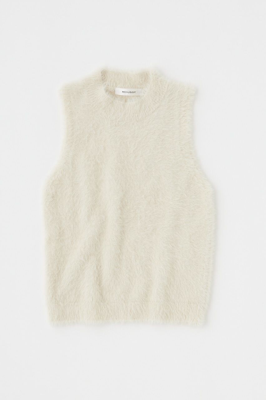 MOUSSY「SHAGGY KNIT ボレロ & タンク」|ニット・セーター|