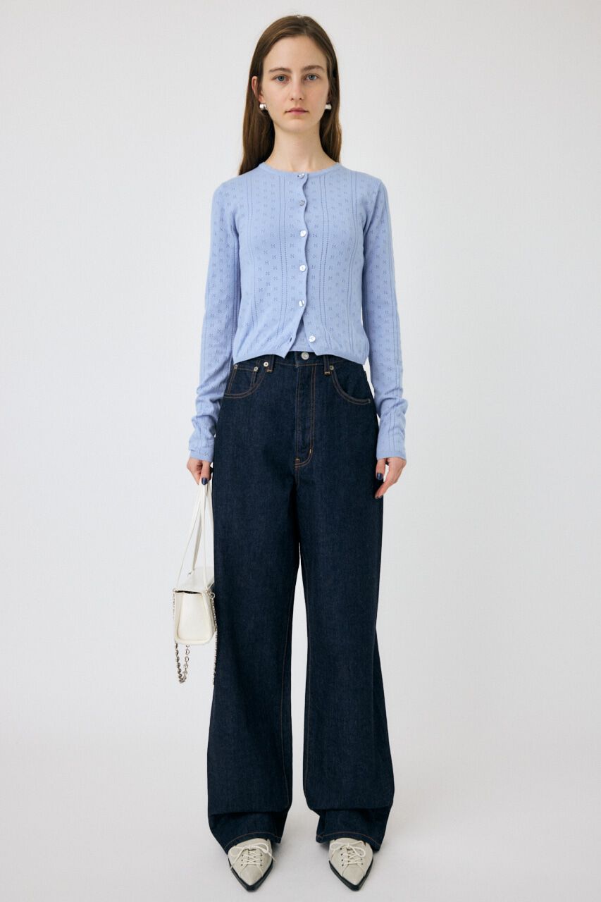 MOUSSY「PICOT EYELET ニットアンサンブル」|ニット・セーター|