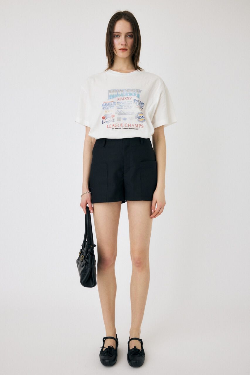MOUSSY「MOUSSY LEAGUE CHAMPS 25 Tシャツ」|Tシャツ・カットソー|