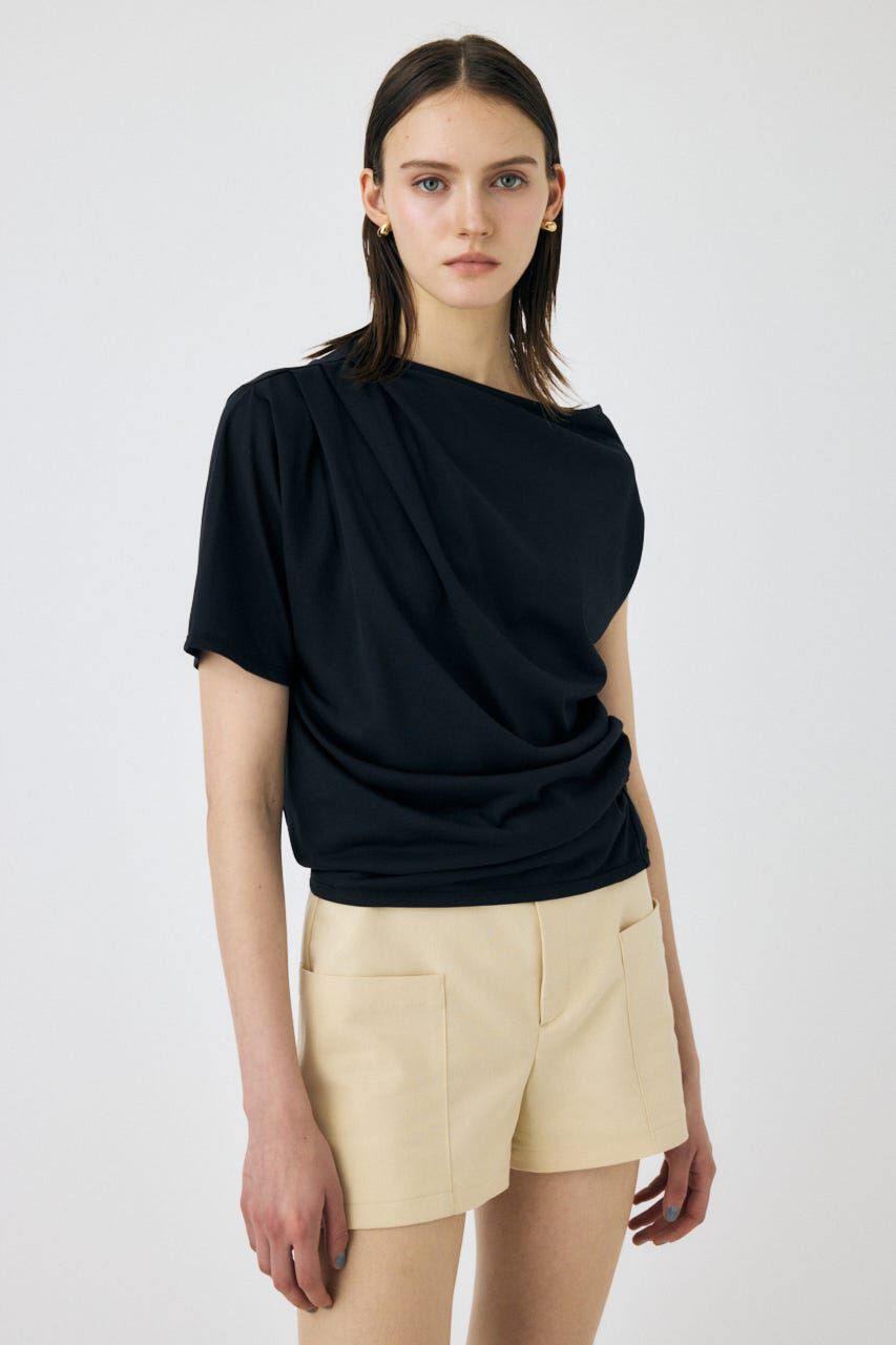 MOUSSY「ONE SHOULDER シアー TEE」|Tシャツ・カットソー|