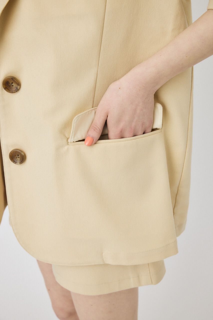 MOUSSY「SHORT SLEEVE テーラードジャケット」|その他|