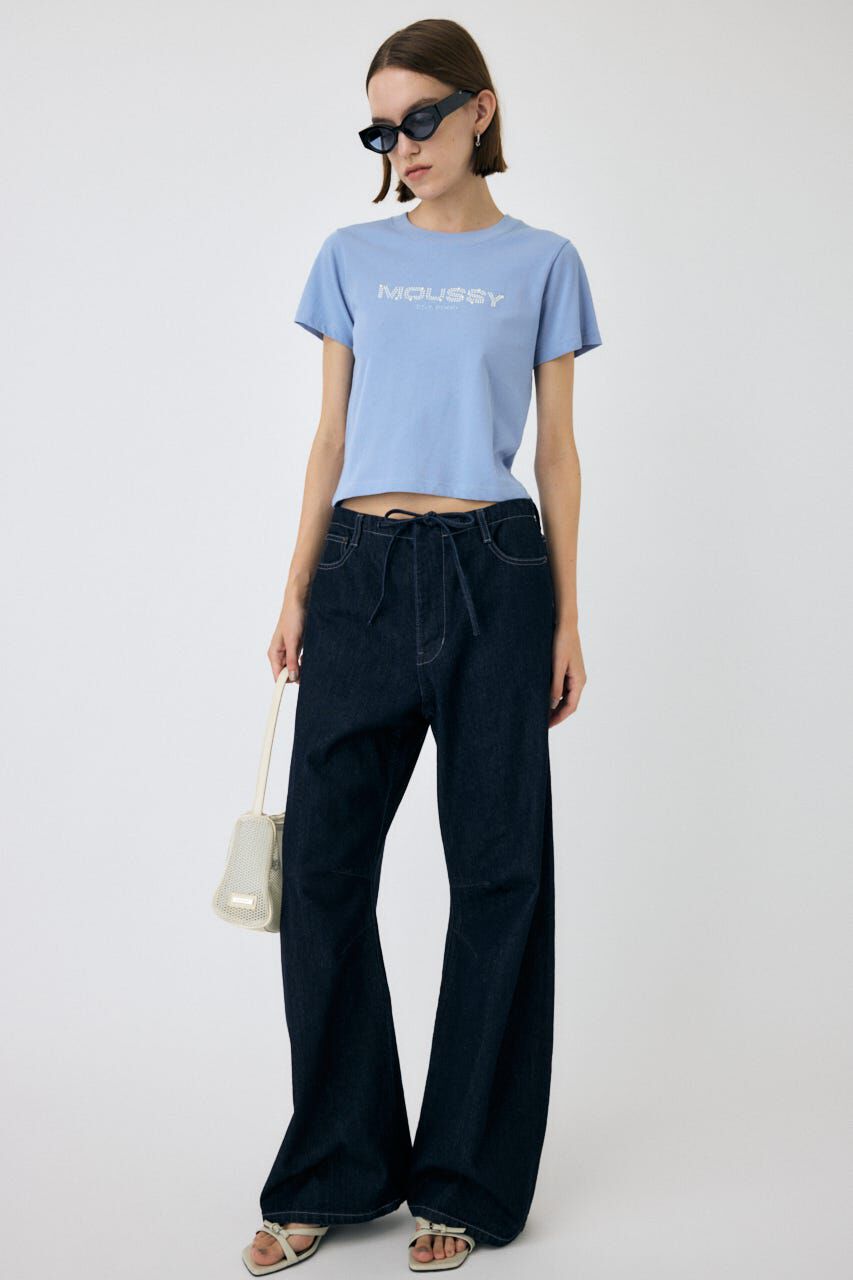 MOUSSY「LITTLE POPS ロゴ TEE」|Tシャツ・カットソー|