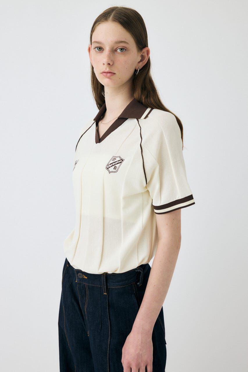 MOUSSY「H/S KNIT GAME シャツ」|ニット・セーター|