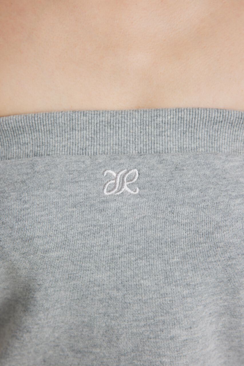 rienda「RRロゴスウェットベアTOP」|チューブトップ|