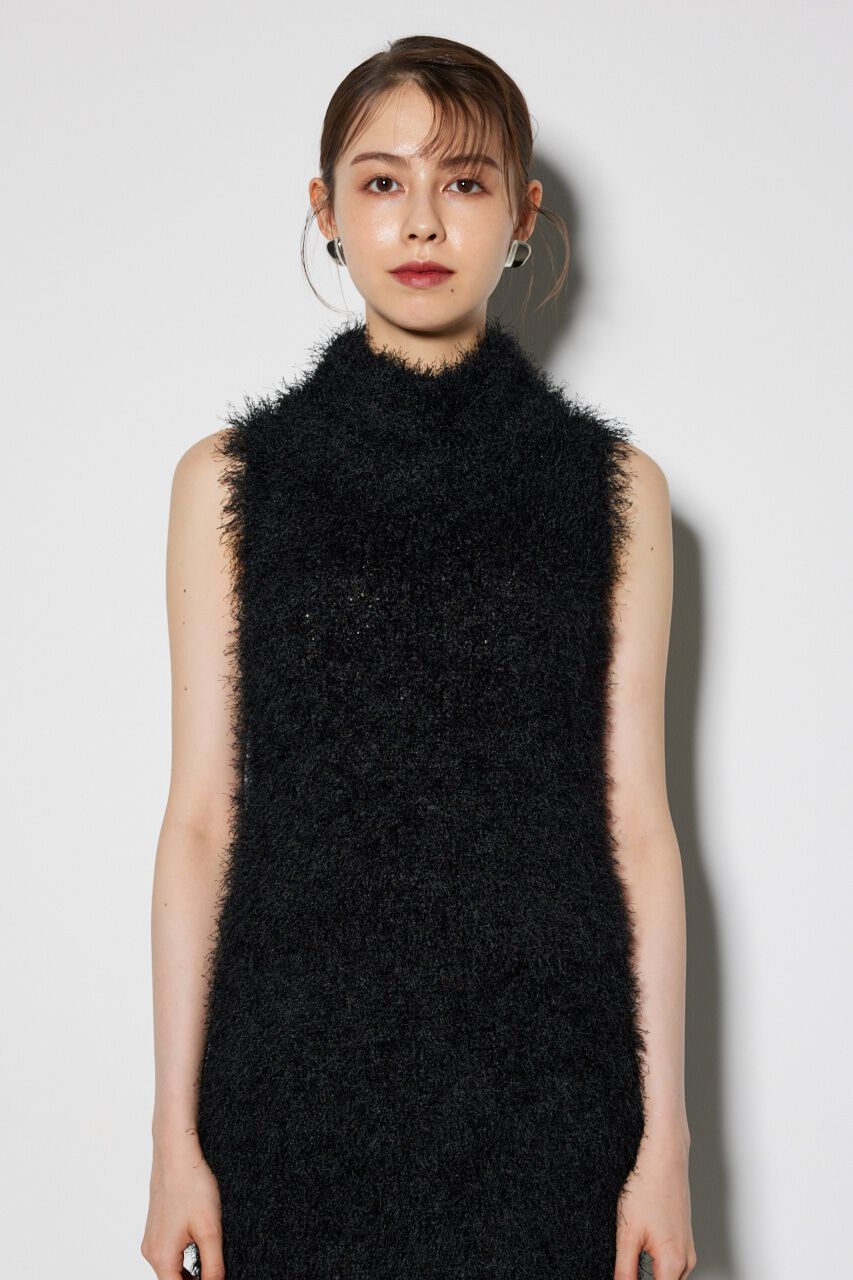 rienda「オフタートルノースリーシャギーニットトップス」|ニット・セーター|