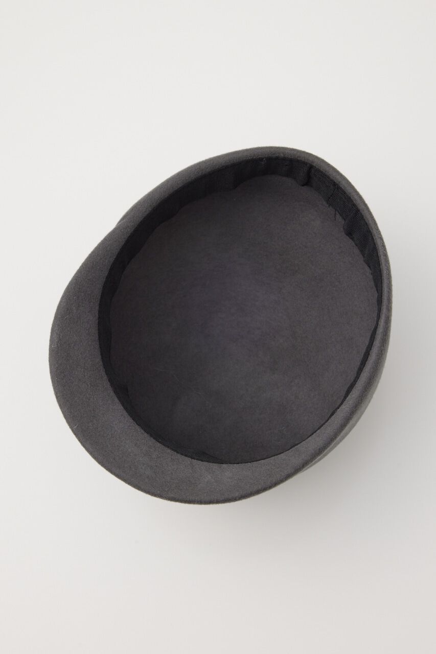 rienda「コンパクトフォルムフェルトキャスケット」|その他|