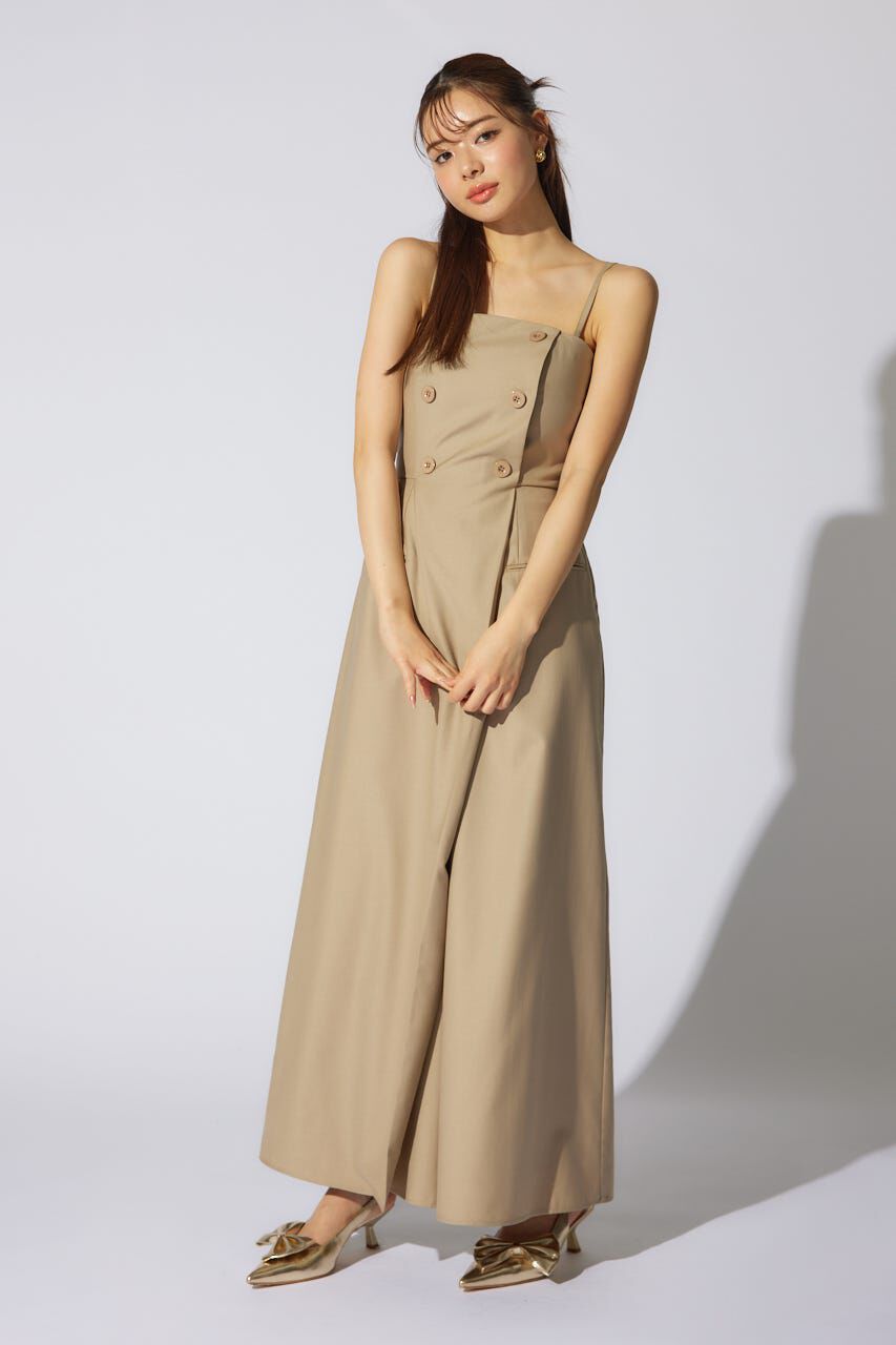 rienda「フリルカーディガンSETロンパース」|ワンピース|