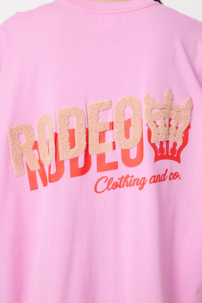 RODEO CROWNS「サガラワッペン ロゴ Tワンピース」|ワンピース|
