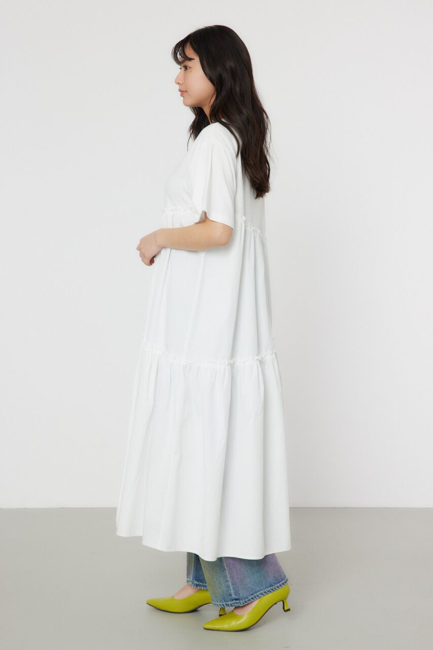 RODEO CROWNS「ピグメントギャザードッキングワンピース」|ワンピース|