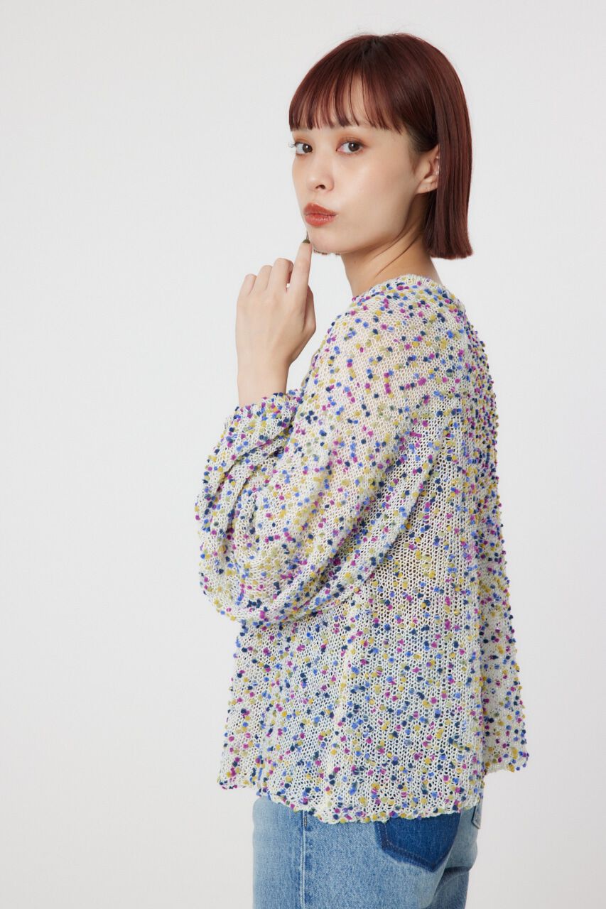 RODEO CROWNS「2WAYシアーネップニット」|ニット・セーター|