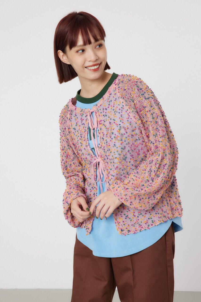 RODEO CROWNS「2WAYシアーネップニット」|ニット・セーター|