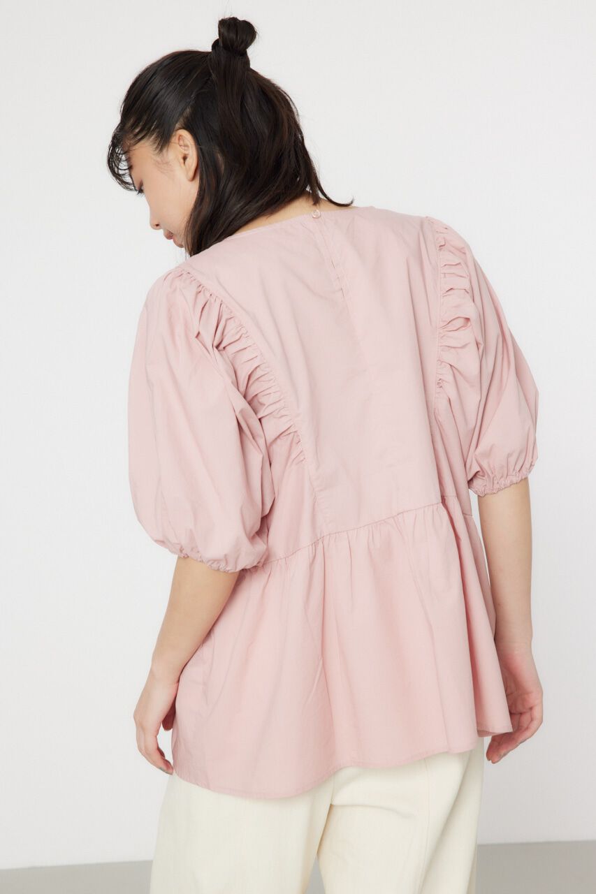 RODEO CROWNS「袖ボリュームペプラムトップス」|シャツ・ブラウス|