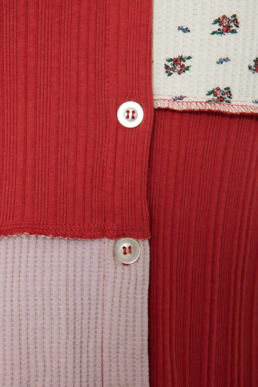 RODEO CROWNS「パッチワーク2WAYリブトップス」|Tシャツ・カットソー|