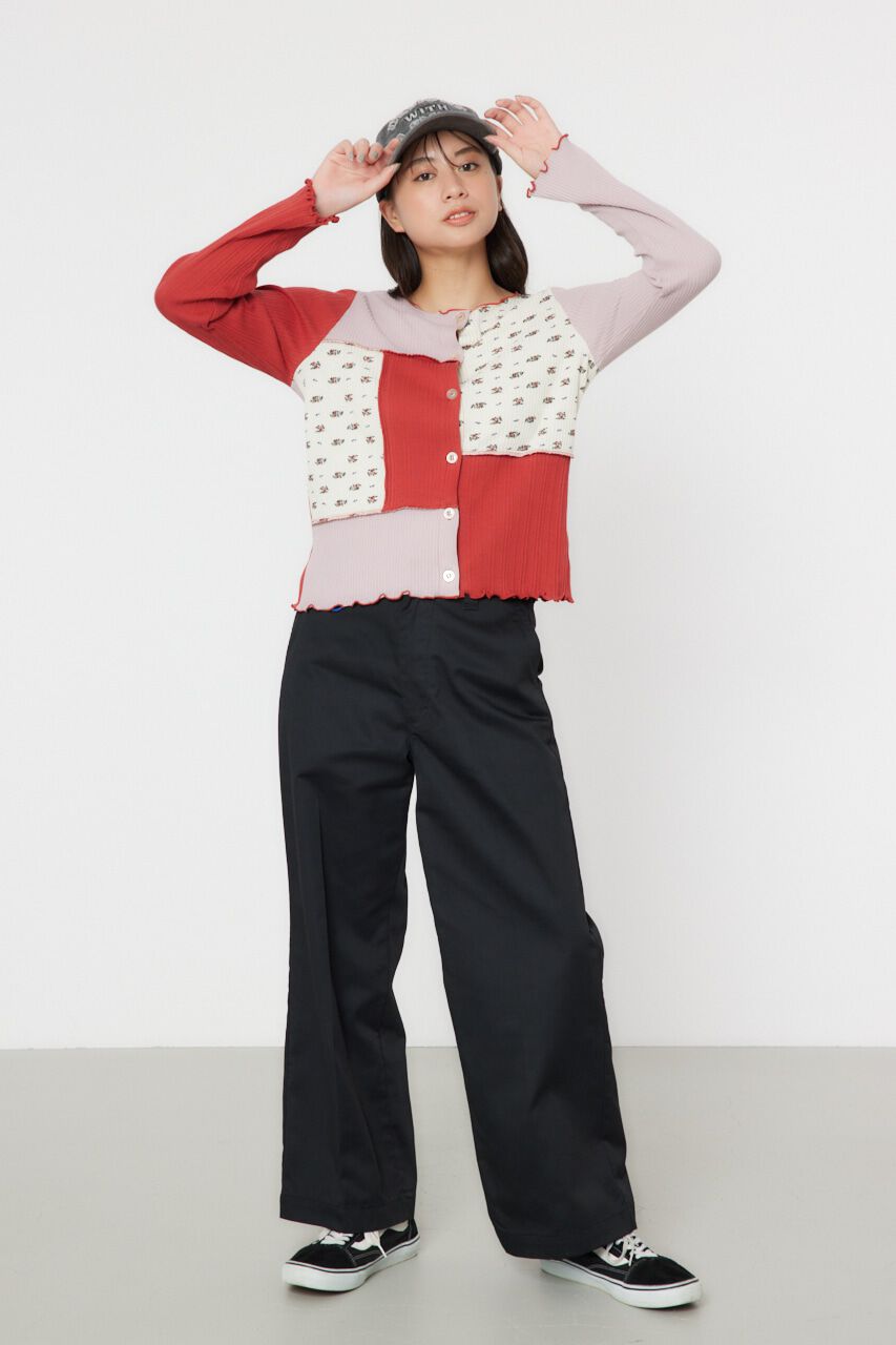 RODEO CROWNS「パッチワーク2WAYリブトップス」|Tシャツ・カットソー|