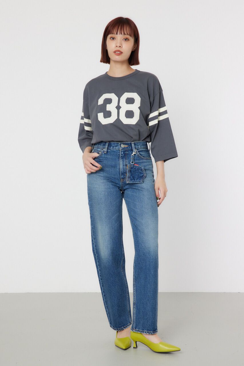 RODEO CROWNS「ポケットポーチストレートデニム」|デニム|