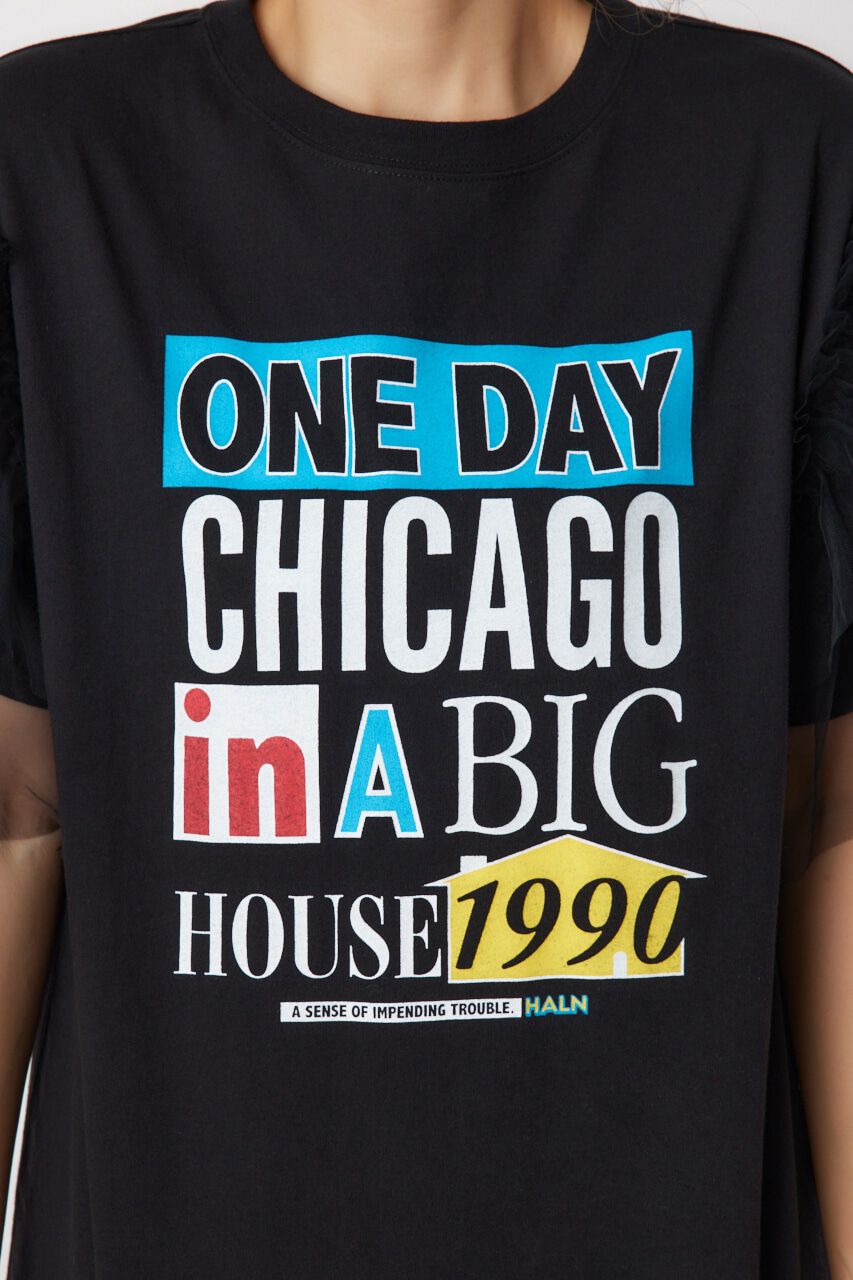 RODEO CROWNS「ONE DAY 袖チュールトップス」|Tシャツ・カットソー|