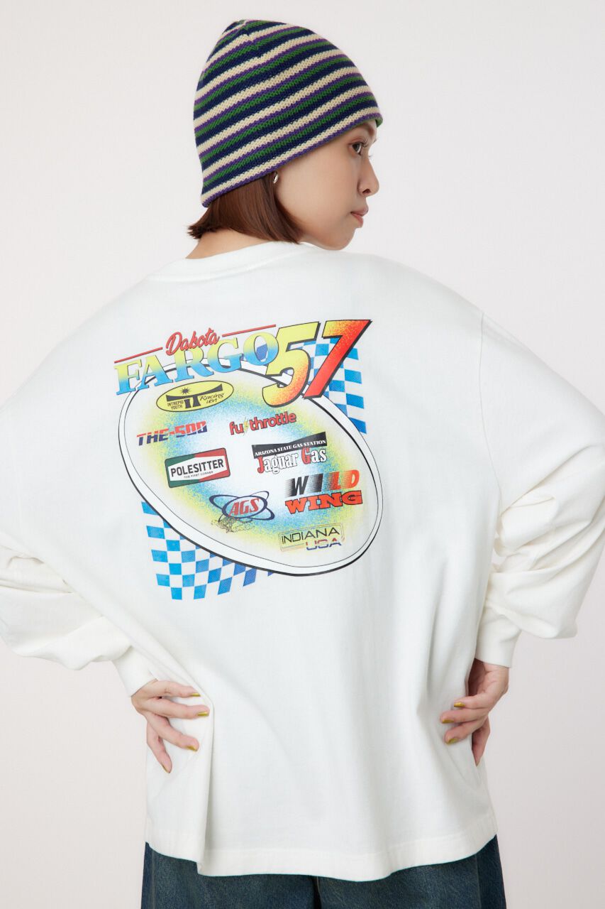 RODEO CROWNS「G/O AUTO RACING ロングTシャツ」|Tシャツ・カットソー|