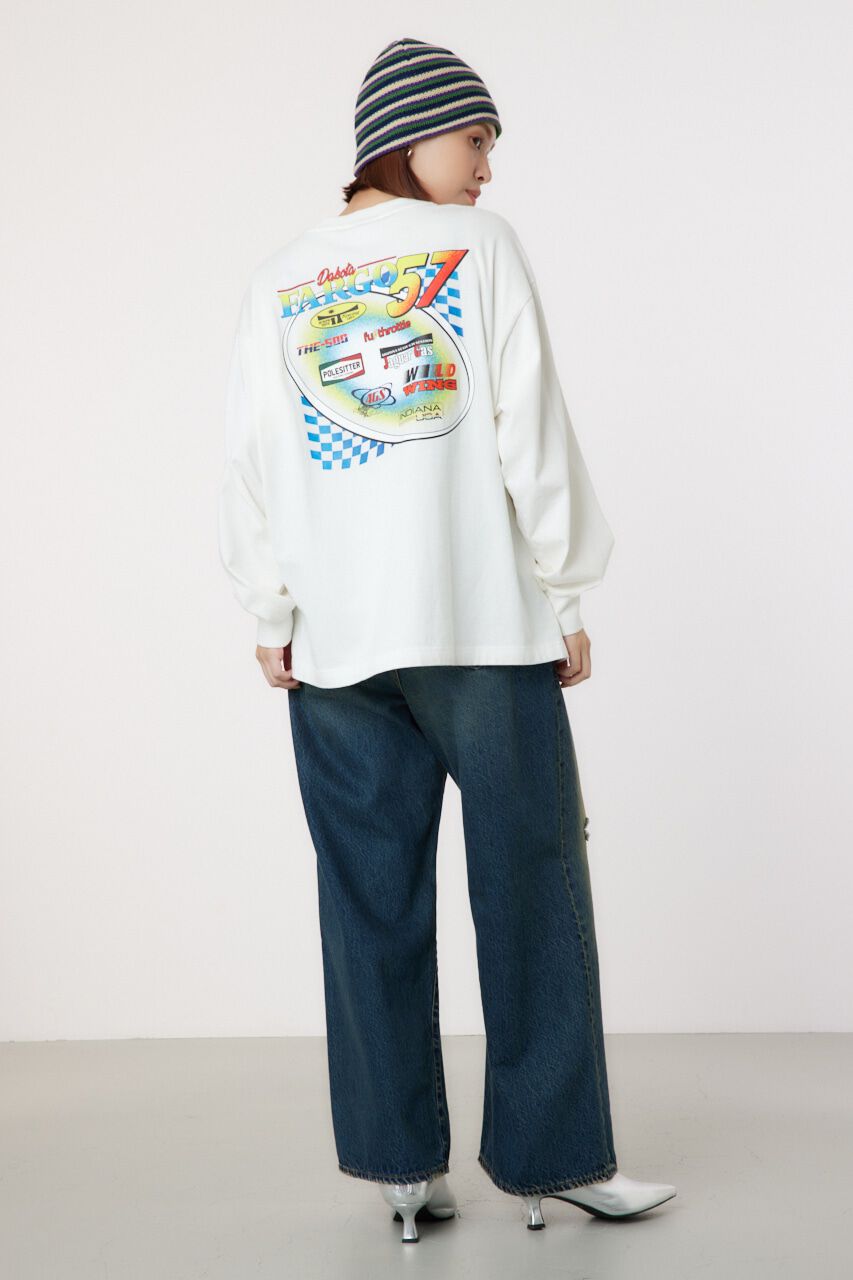 RODEO CROWNS「G/O AUTO RACING ロングTシャツ」|Tシャツ・カットソー|