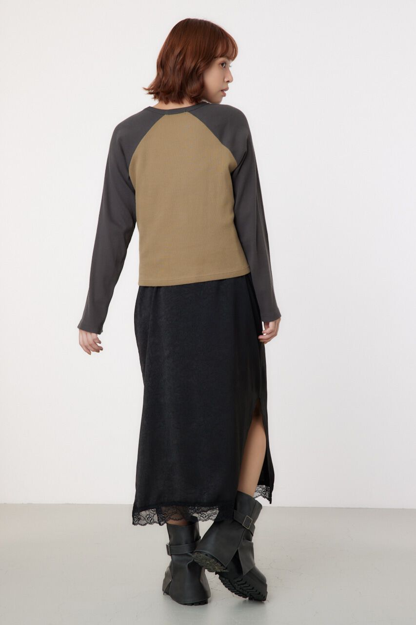 RODEO CROWNS「Breachラグランリブ ロングTシャツ」|Tシャツ・カットソー|