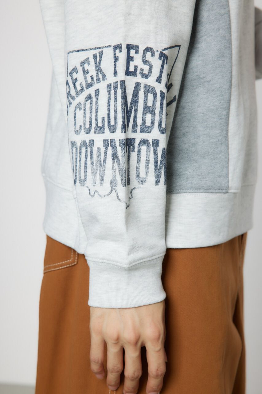 RODEO CROWNS「リメイクライクスウェット」|パーカー|