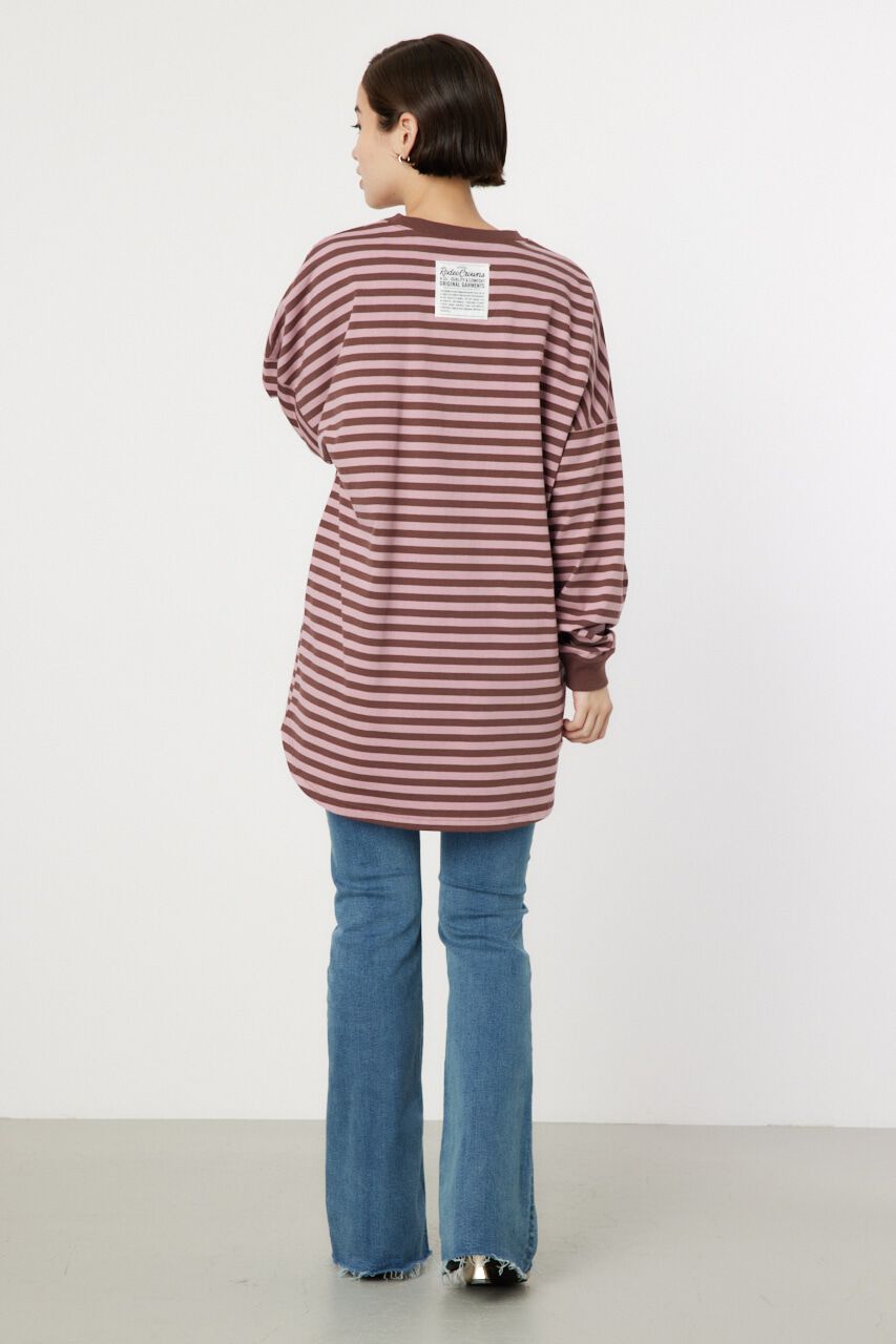 RODEO CROWNS「スクエアネームL/Sワンピース」|ワンピース|