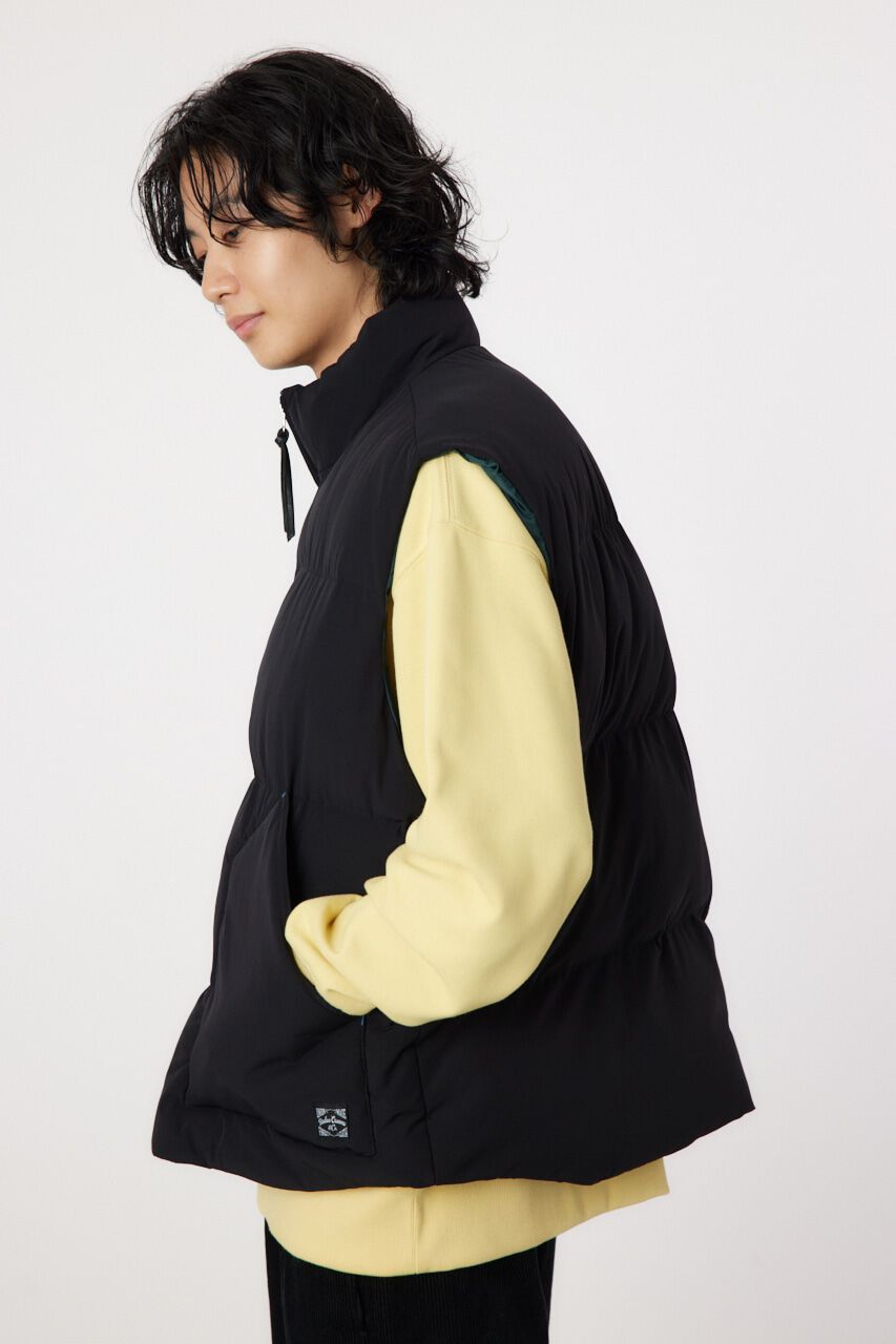 RODEO CROWNS「stand-neck パディングベスト」|ダウンベスト・ベスト|