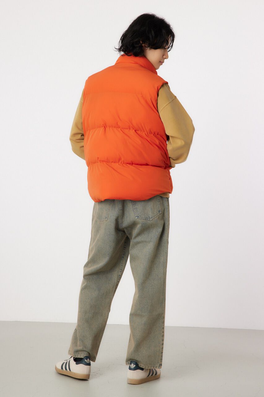 RODEO CROWNS「stand-neck パディングベスト」|ダウンベスト・ベスト|