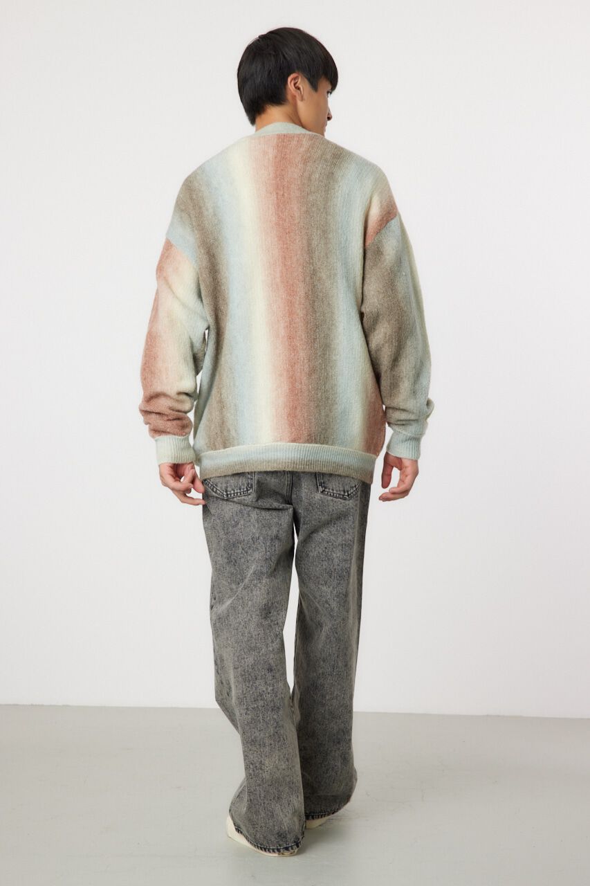 RODEO CROWNS「グラデーションシャギーニットカーデ」|カーディガン|