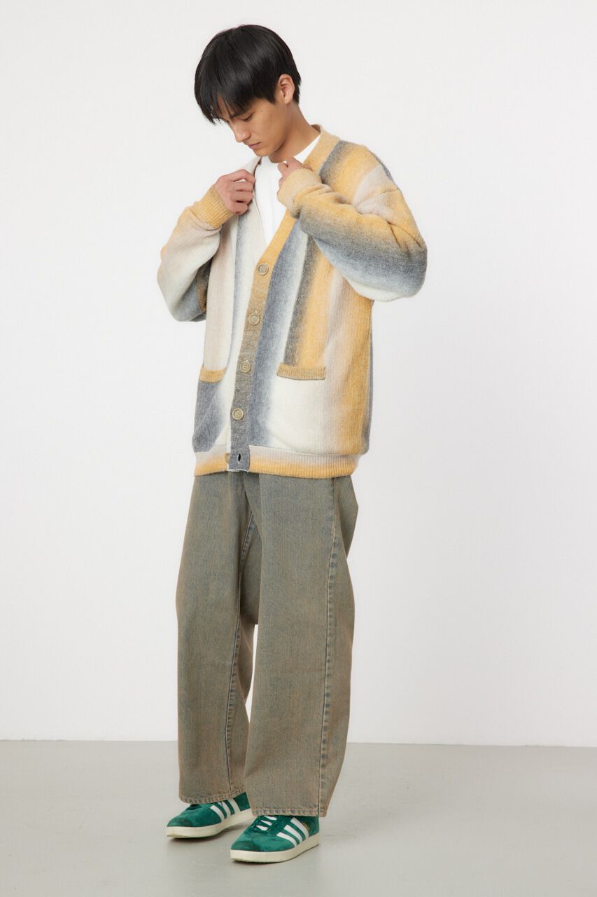 RODEO CROWNS「グラデーションシャギーニットカーデ」|カーディガン|