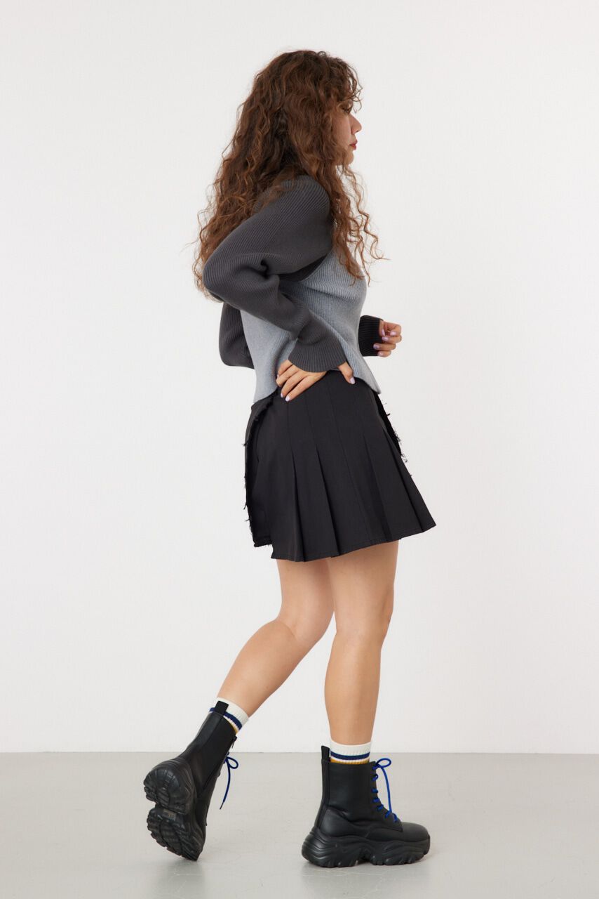 RODEO CROWNS「アシンメトリープリーツスカート」|スカート|