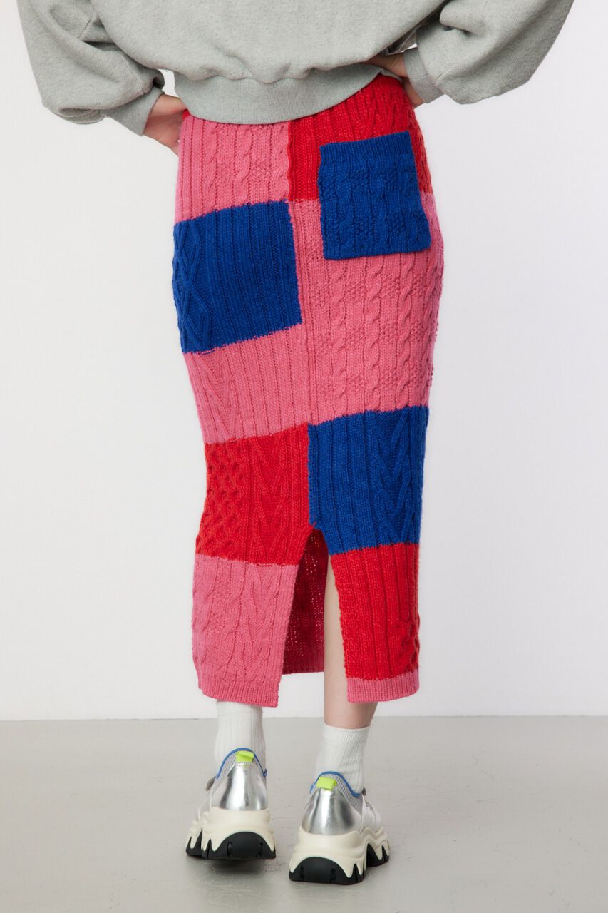 RODEO CROWNS「Custom ケーブルニット スカート」|その他|