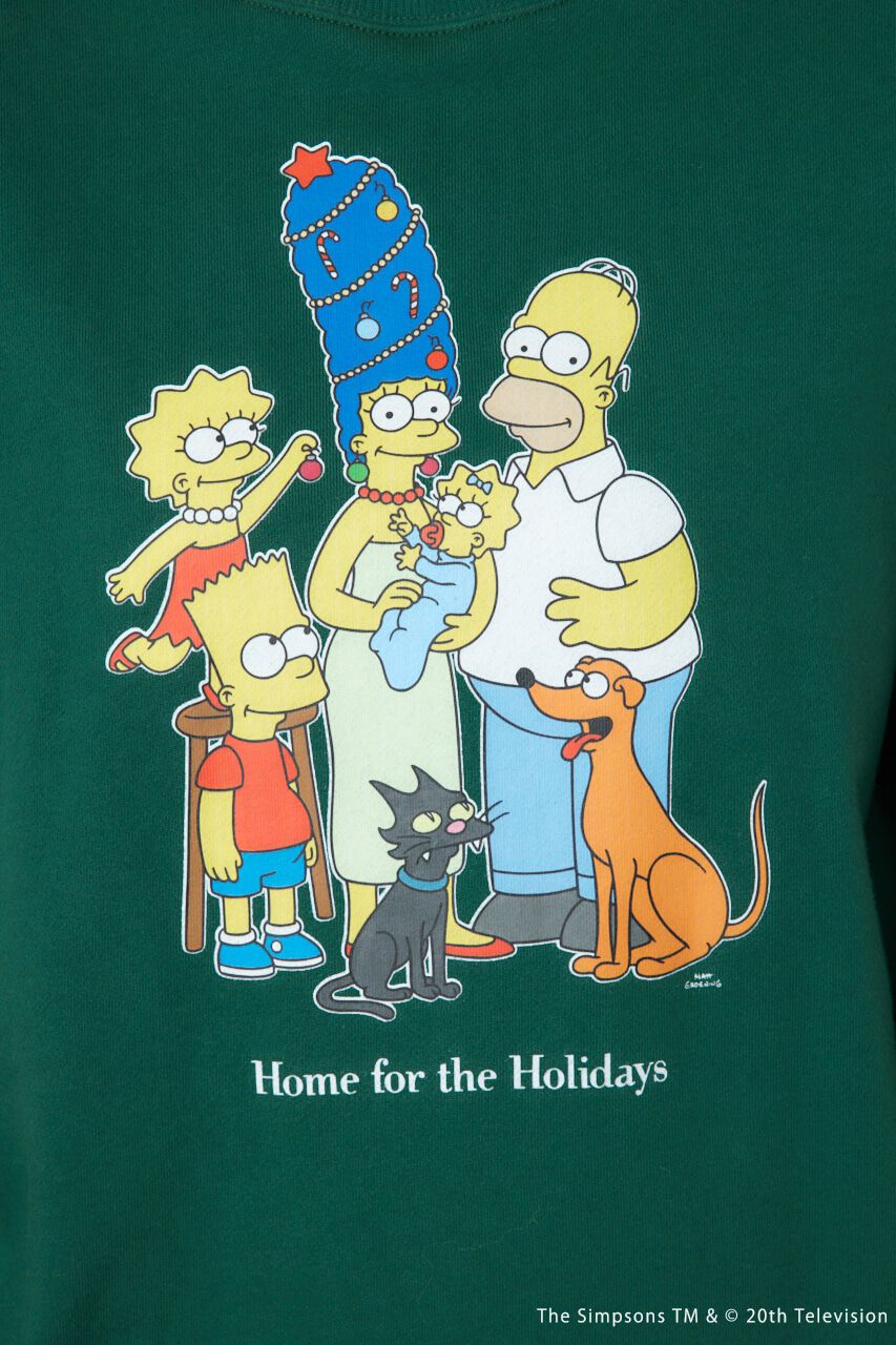 RODEO CROWNS「(THE SIMPSONS)Xmasスウェットトップス」|パーカー|