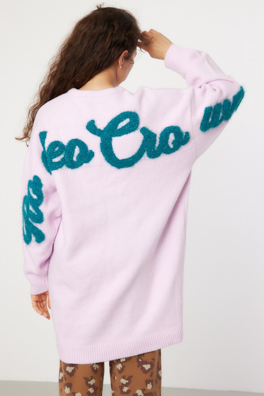 RODEO CROWNS「ラメシャギーロゴニットワンピース」|ワンピース|