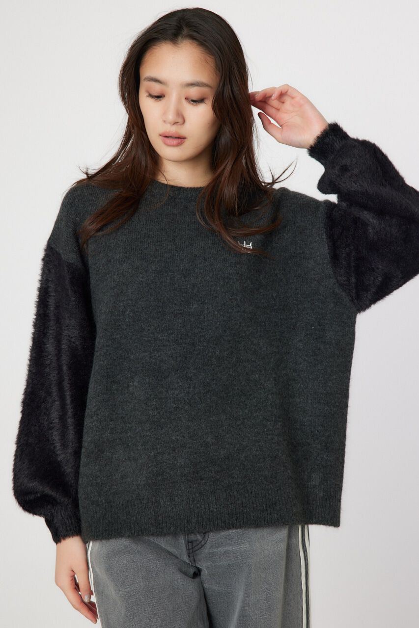 RODEO CROWNS「アームシャギーニットトップス」|ニット・セーター|