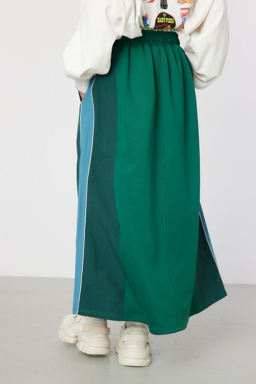 RODEO CROWNS「ナイロン&times;ジャージスカート」|スカート|